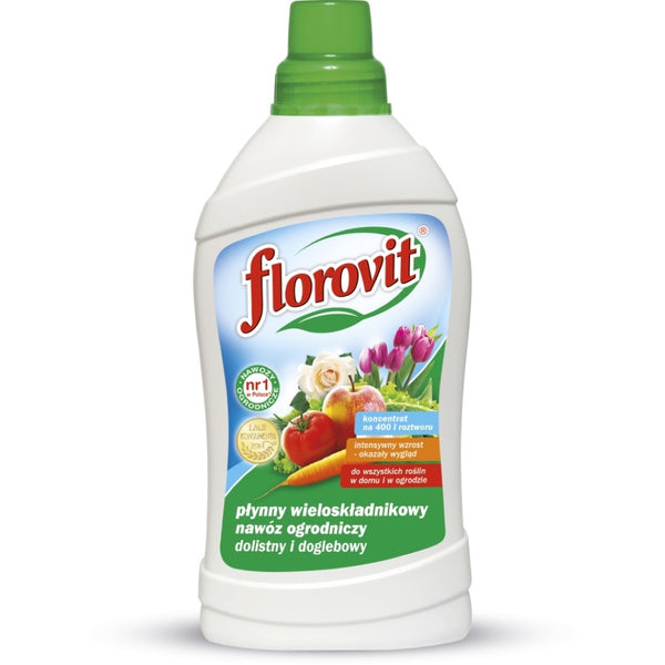 Butelka uniwersalnego płynnego nawozu Florovit 1 l