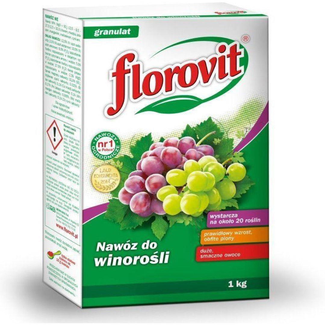Karton nawozu Florovit do winorośli 1 kg