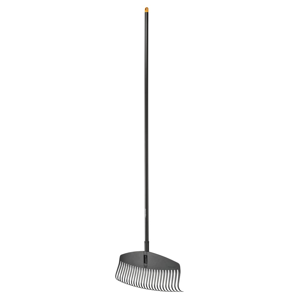 Grabie do liści Fiskars Solid L, ujęcie z boku z 25 zębami