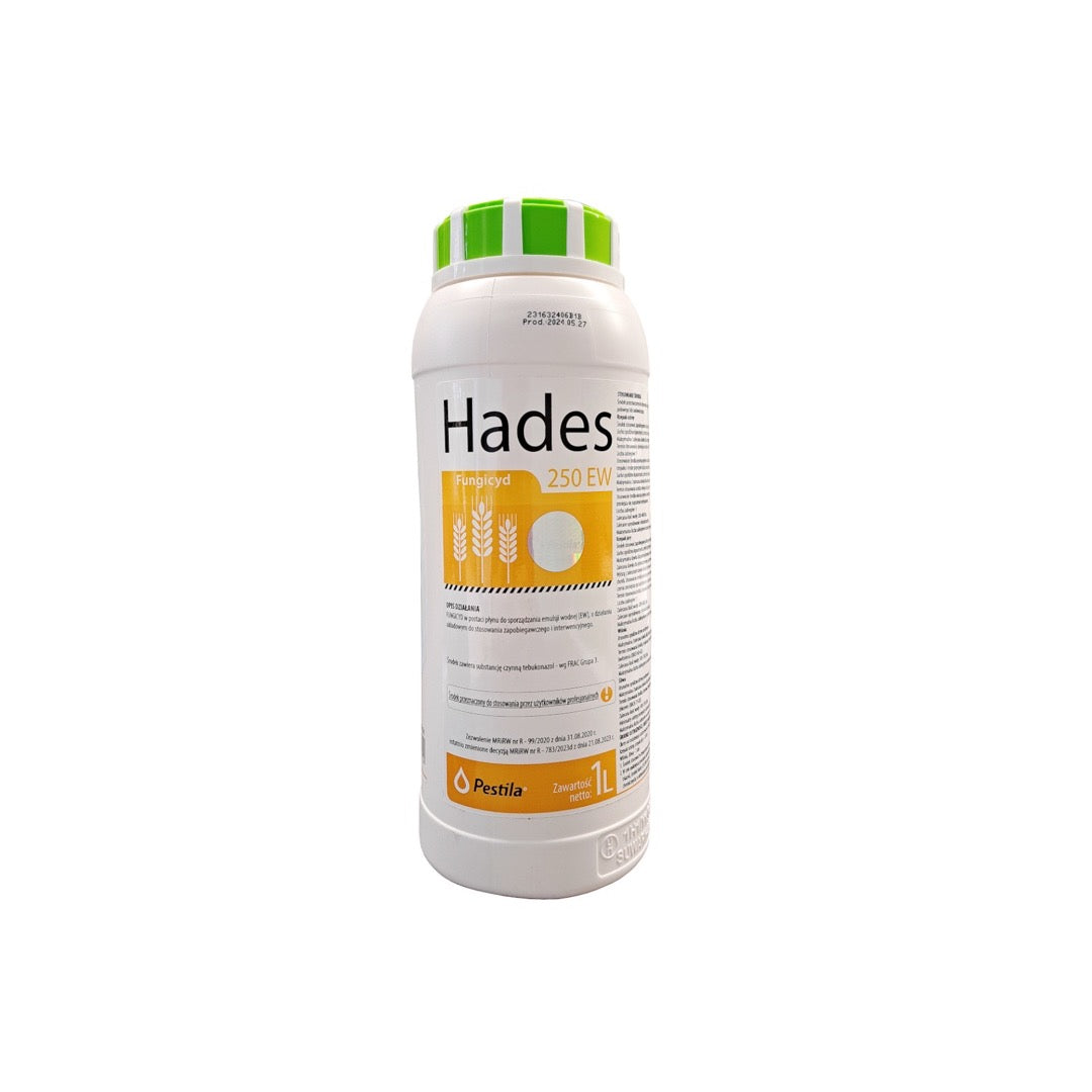 Butelka 1 l fungicydu Hades 250 EW firmy Pestila