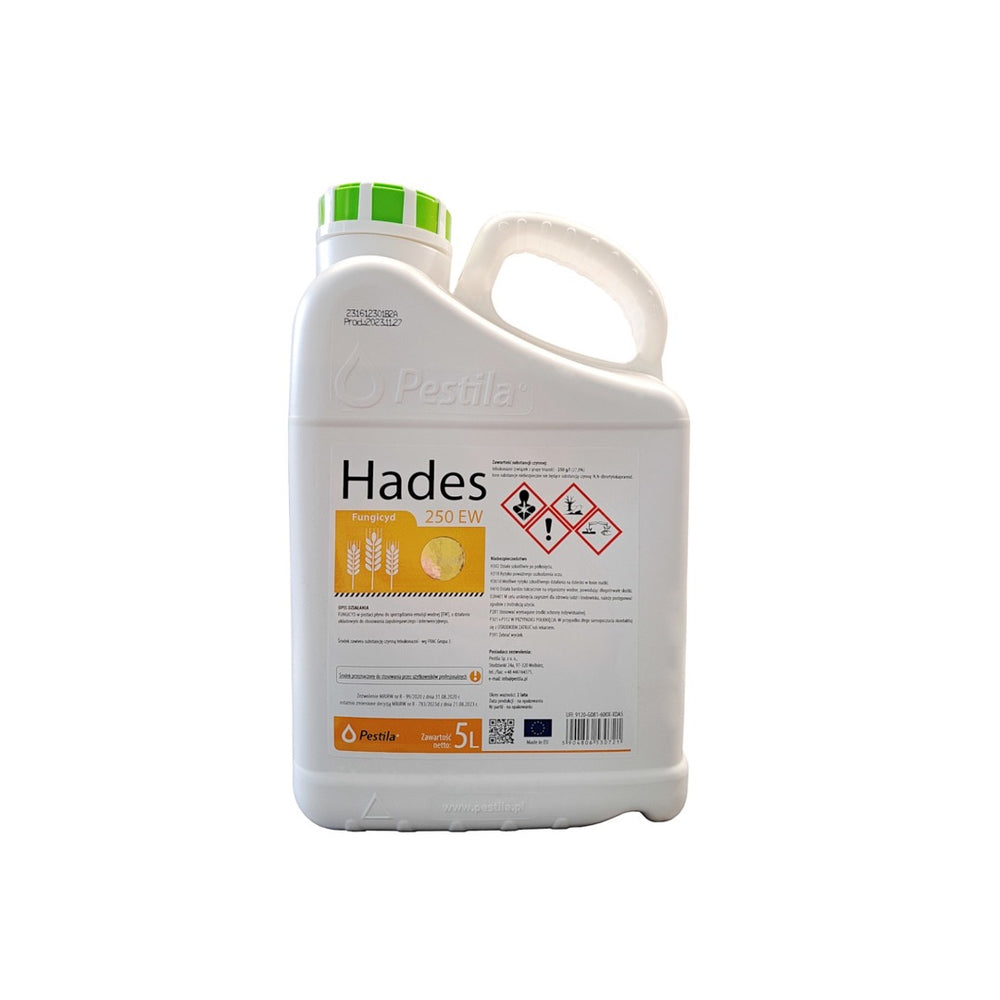 Kanister 5 l fungicydu Hades 250 EW firmy Pestila