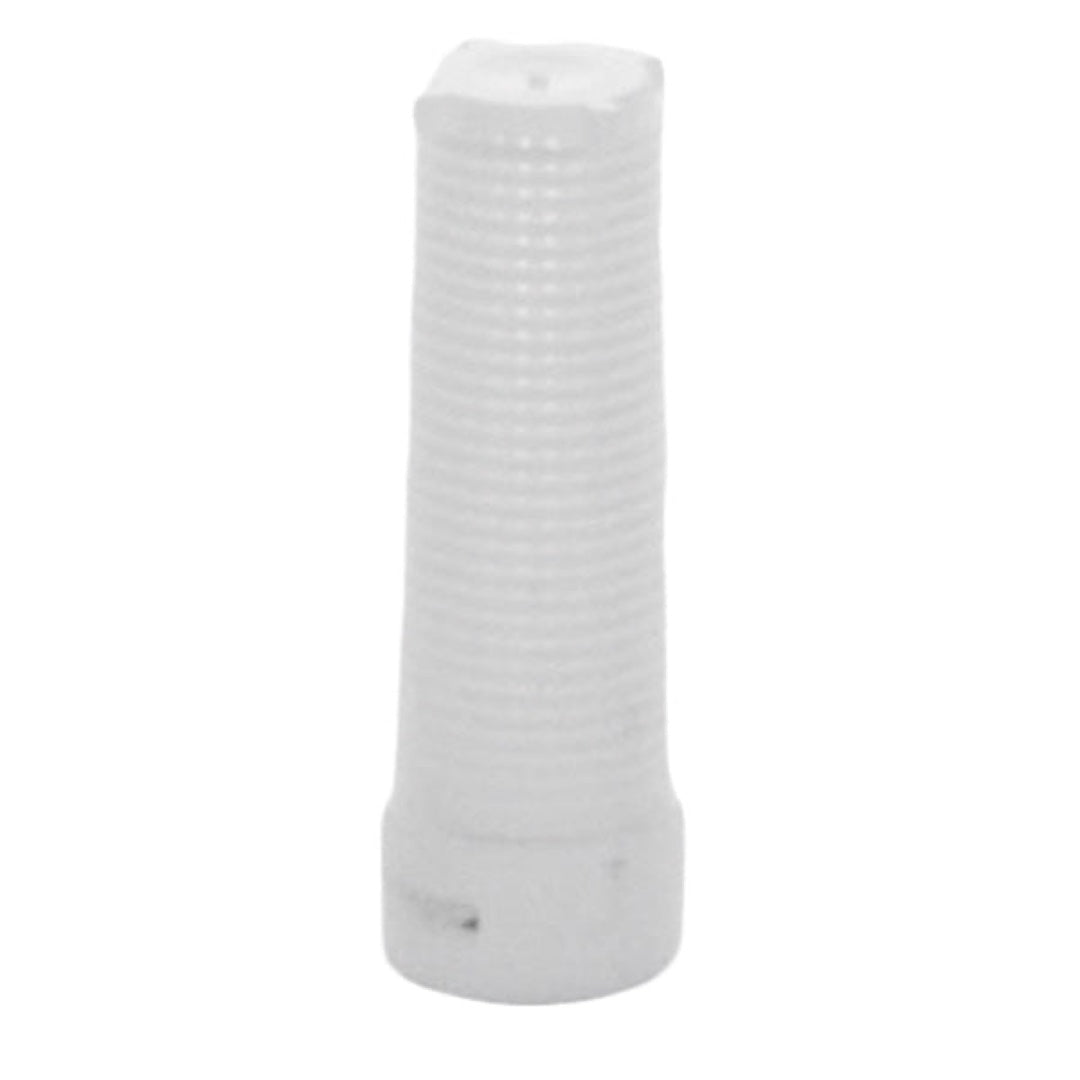 Białe sitko filtrujące 40 mesh Hunter do dysz MP Rotator na białym tle