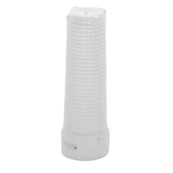 Białe sitko filtrujące 40 mesh Hunter do dysz MP Rotator na białym tle