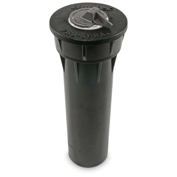 Zraszacz statyczny Hunter PROS-04 korpus z kopułką na białym tle