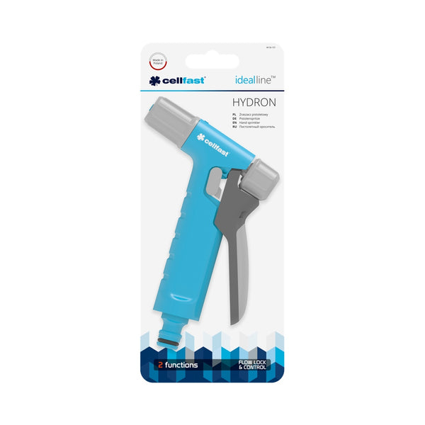 Zraszacz pistoletowy Cellfast HYDRON CELLPRO w opakowaniu blistrowym, kod 50-737