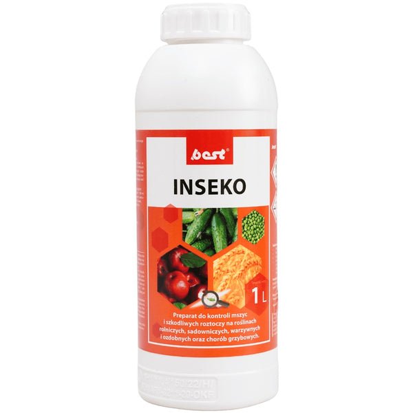 Butelka 1 l preparatu Inseko Best Pest na mszyce i przędziorki