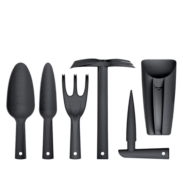 Czarny zestaw narzędzi ogrodowych Respana Gardening Tools Set Prosperplast