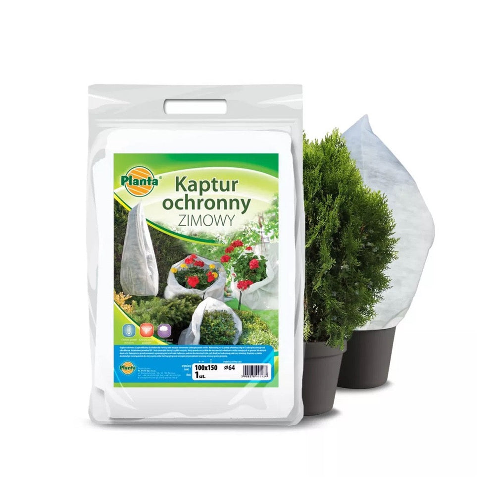 Kaptur ochronny zimowy Planta z agrowłókniny P50, rozmiar 125 x 125 cm (zdjęcie poglądowe)