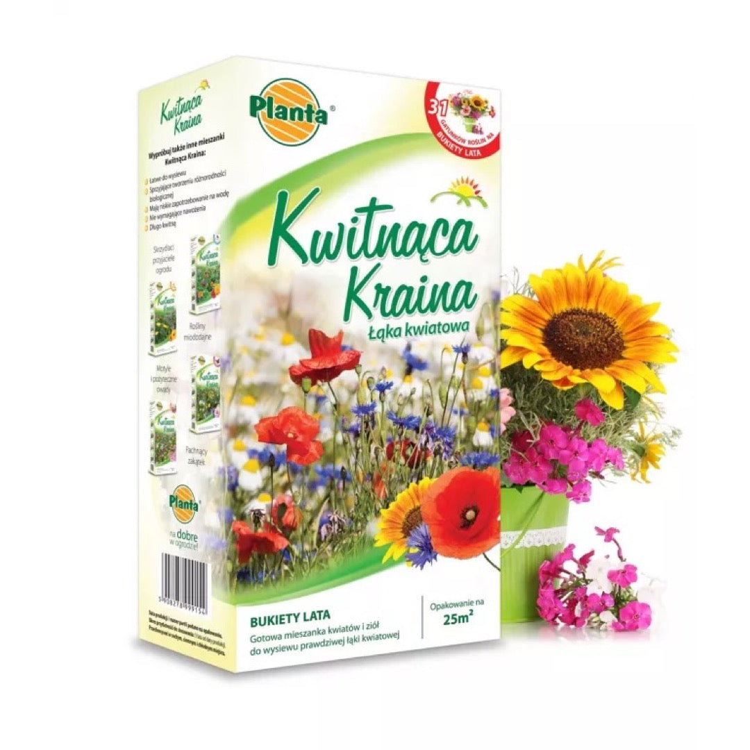 Opakowanie mieszanki nasion Kwitnąca Kraina Planta Bukiety lata
