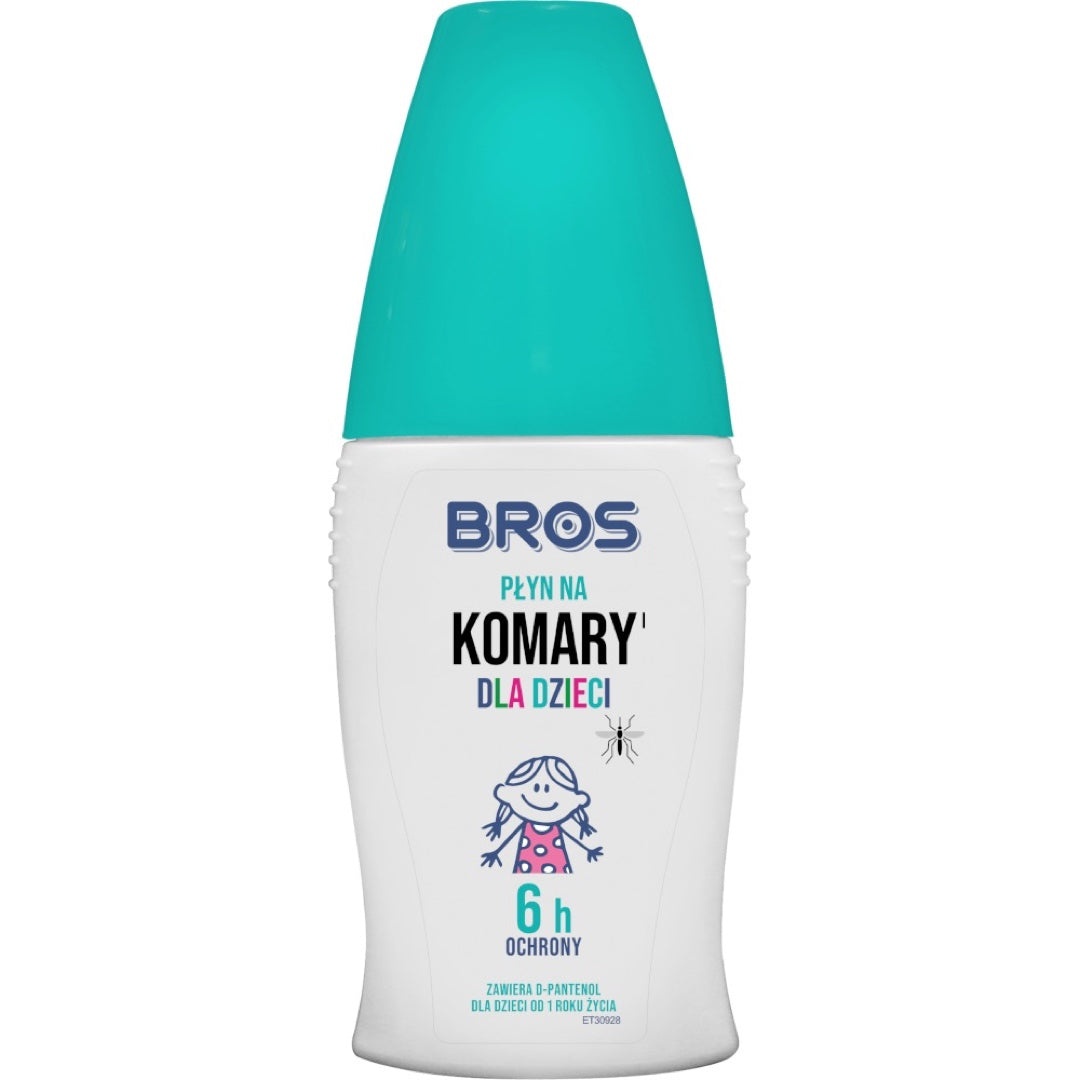Butelka płynu na komary dla dzieci Bros 50 ml
