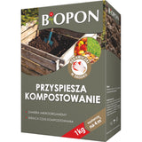 Opakowanie Bopon Komposter 1 kg, preparat przyspieszający kompostowanie