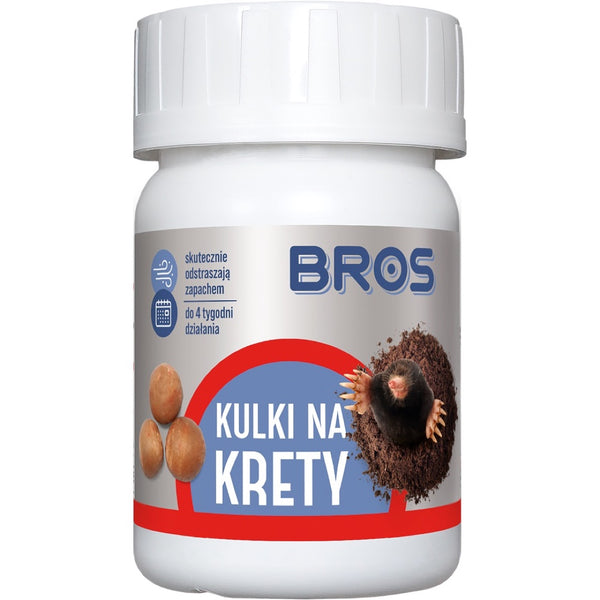 Opakowanie kulek na krety Bros 90 g