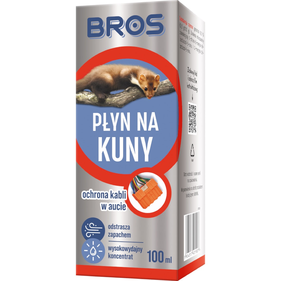 Opakowanie płynu na kuny Bros 100 ml