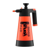 Opryskiwacz ciśnieniowy Kwazar Venus Super 360 Garden Pro 1,5 l, pomarańczowy z czarnym uchwytem