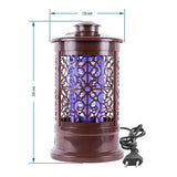 Wymiary lampy owadobójczej Orientalnej Browin: 130 mm szerokości i 240 mm wysokości