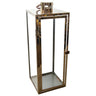 Latarnia Barcelona Direct Home and Garden na świecę, rozmiar L, metal i szkło