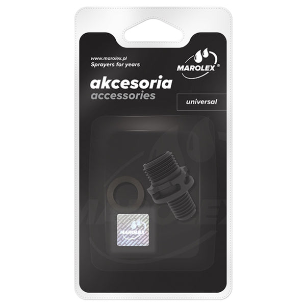 Króciec węża Marolex K01 w opakowaniu blister
