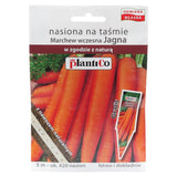 Opakowanie nasion marchwi wczesnej Jagna na taśmie PlantiCo, 5 m