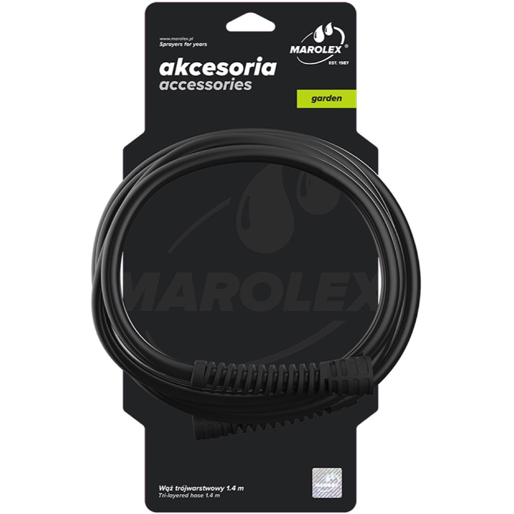 Wąż z nakrętkami Marolex 140 cm do opryskiwaczy
