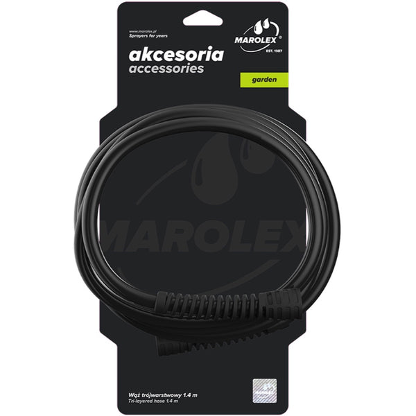 Wąż z nakrętkami Marolex 140 cm do opryskiwaczy