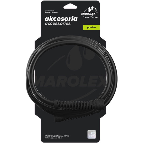 Wąż z nakrętkami Marolex 500 cm do opryskiwaczy