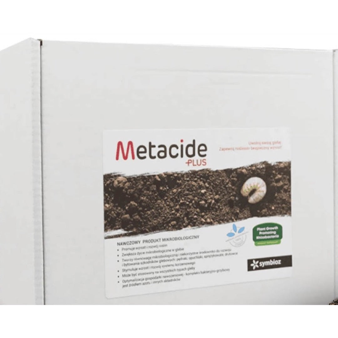 Pudełko biopreparatu glebowego Symbioz Metacide Plus 1 kg