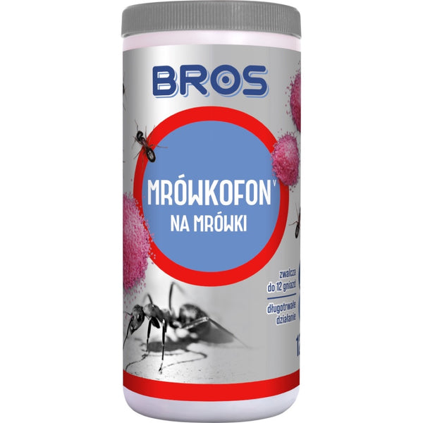 Opakowanie Mrówkofonu Bros 120 g, granulat na mrówki