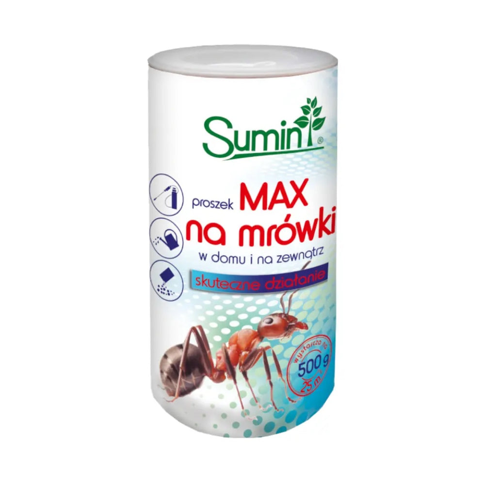 Pojemnik 500 g mikrogranulatu Sumin Proszek MAX na mrówki