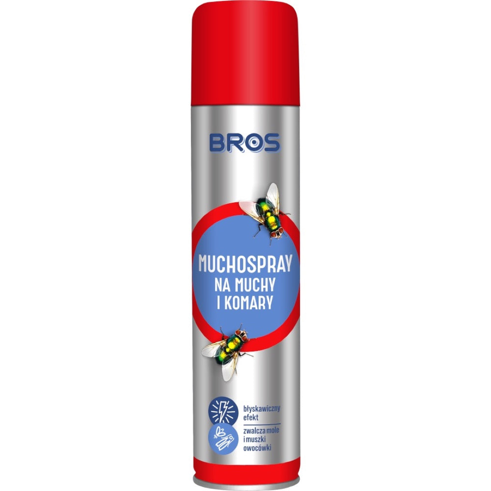 Aerozol Muchospray Bros 750 ml na owady latające