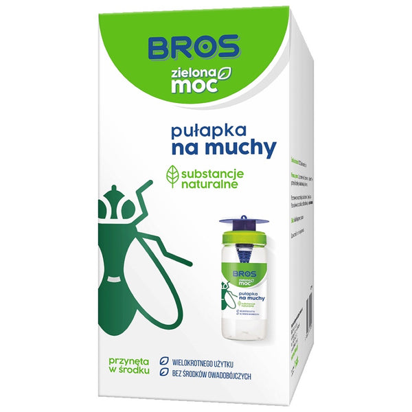 Pułapka na muchy BROS Zielona Moc w opakowaniu