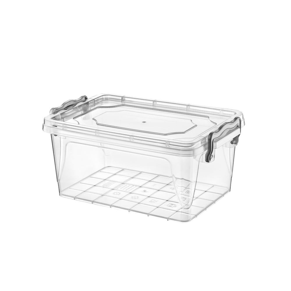 Prostokątny przezroczysty pojemnik Multi Box 8 l Hobby Life z pokrywką