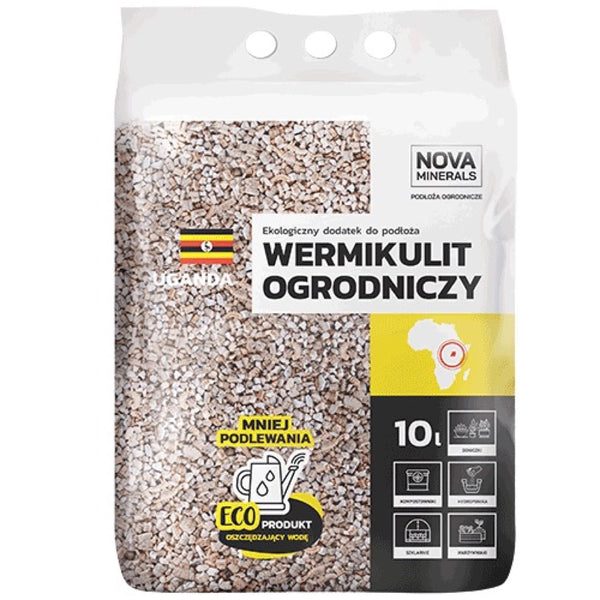 Worek wermikulitu ogrodniczego Nova Minerals 10 l