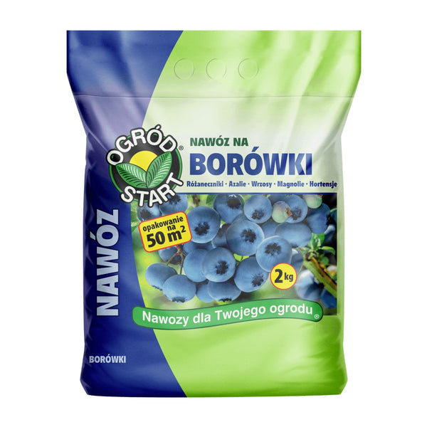 Ogród Start nawóz na borówki, worek 2 kg