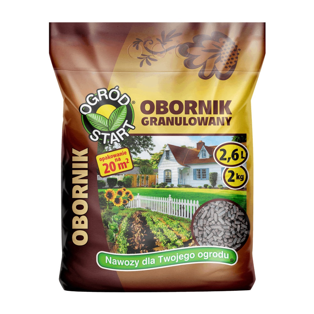 Ogród Start obornik granulowany, worek 2 kg