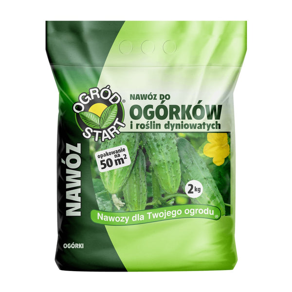 Ogród Start nawóz do ogórków i roślin dyniowatych, worek 2 kg