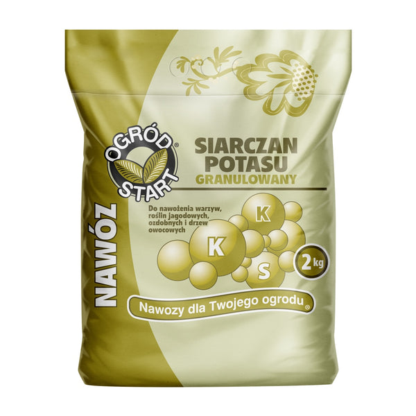 Worek siarczanu potasu granulowanego Ogród Start o masie 2 kg