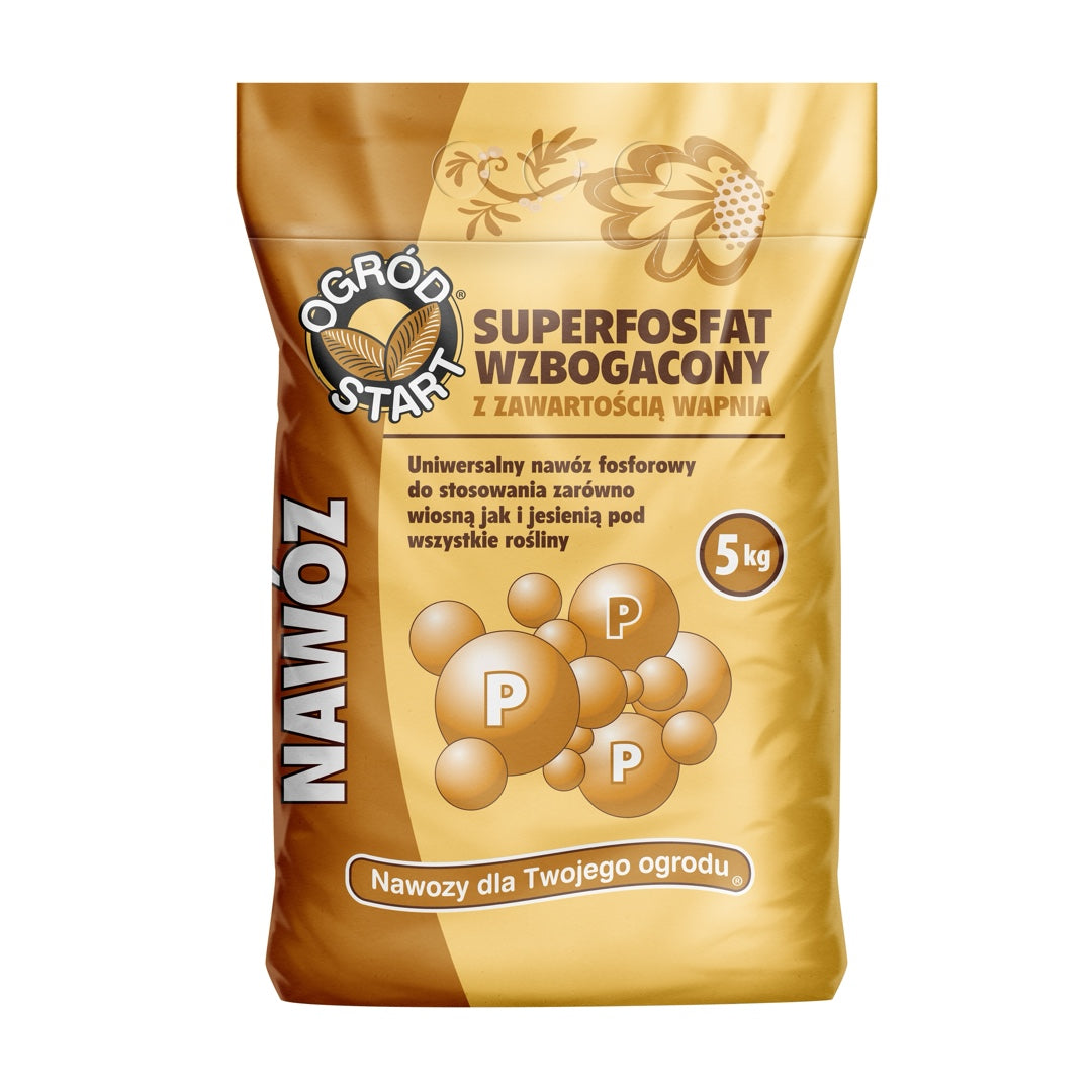 Worek 5 kg superfosfatu wzbogaconego Ogród Start