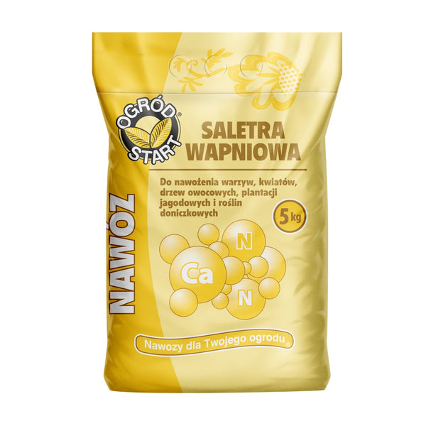 Ogród Start saletra wapniowa granulowana, worek 5 kg