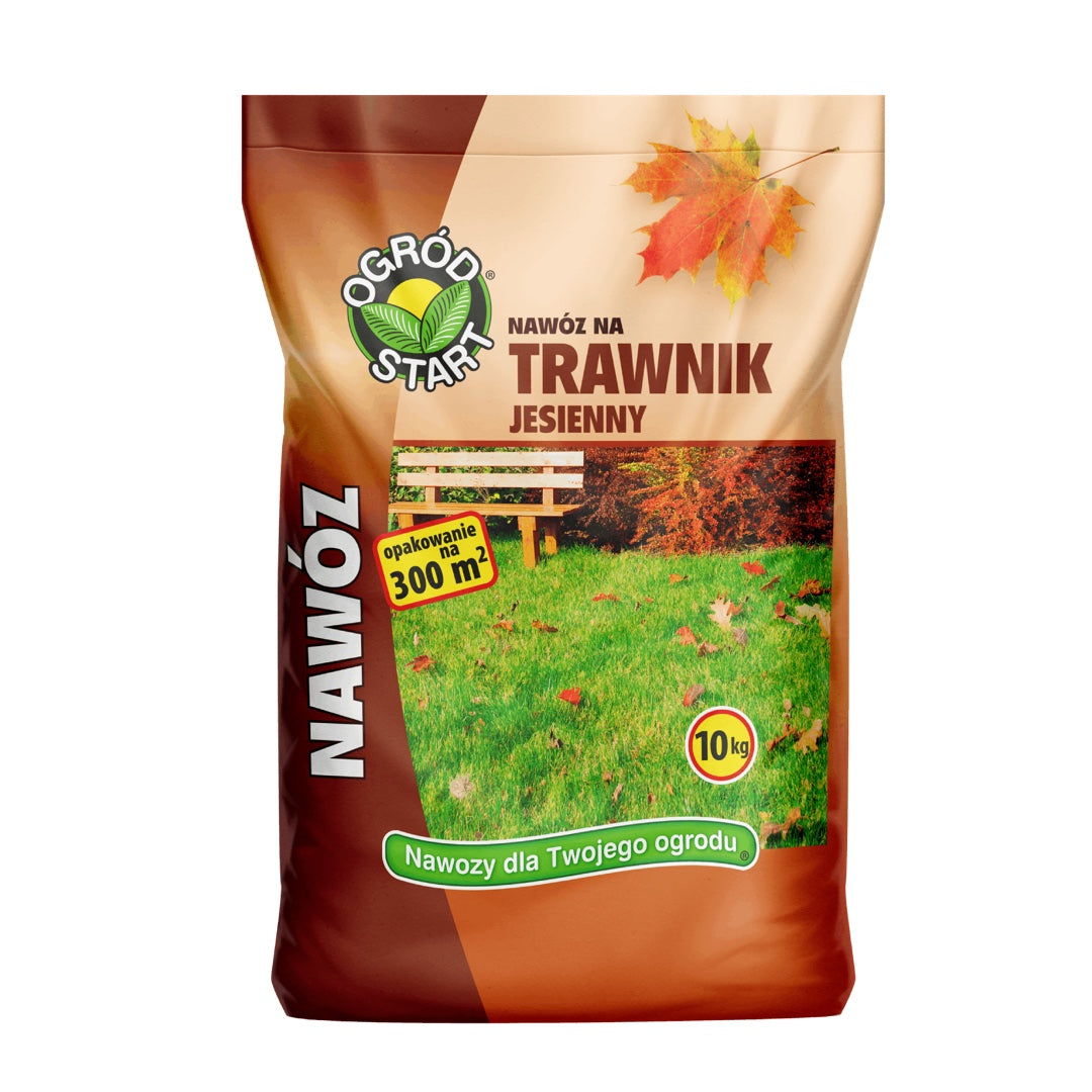 Ogród Start jesienny nawóz do trawników, worek 10 kg