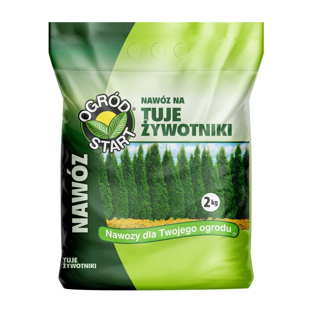 Ogród Start nawóz do tui i żywotników, worek 2 kg