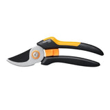 Sekator nożycowy Fiskars Solid P321 z pomarańczowymi rączkami
