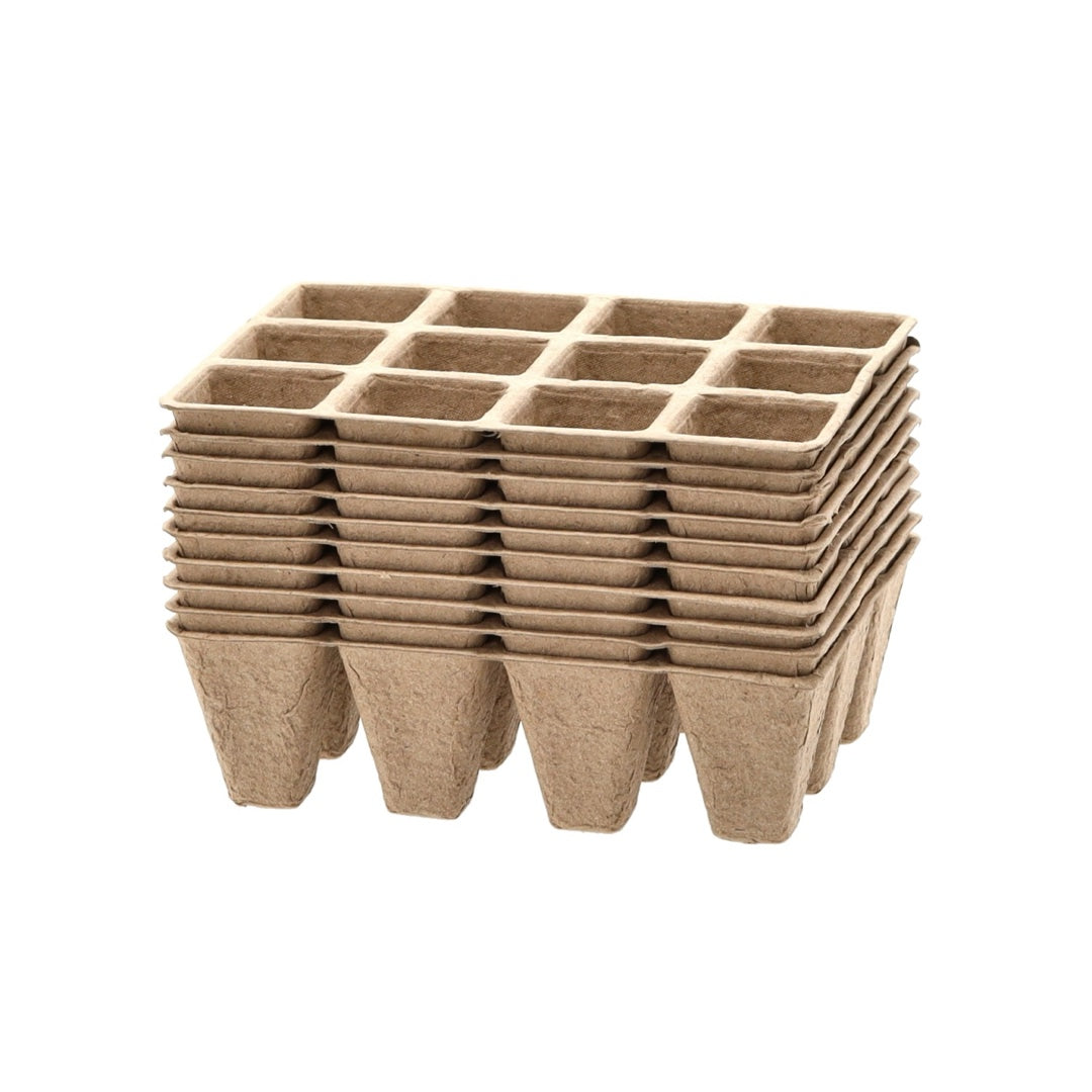 Stos paletek torfowych Garden Line do rozsady