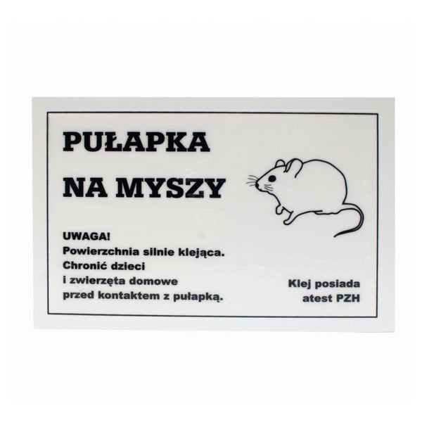 Plansza klejowej pułapki na myszy Panko 21 x 13 cm