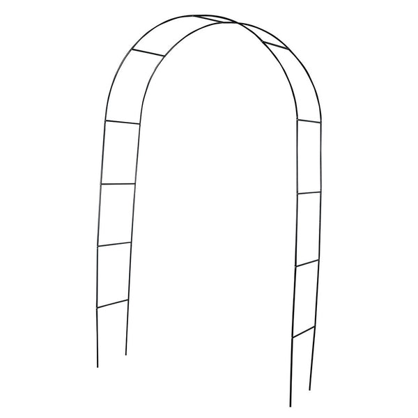 Stalowa pergola ogrodowa Greenmill GR4313 w kształcie łuku na białym tle