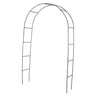 Stalowa pergola ogrodowa Greenmill GR4313 w kształcie łuku na białym tle