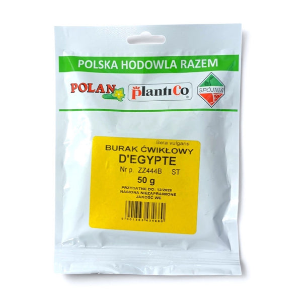 Opakowanie nasion burak ćwikłowy egipski (d'egypte) PlantiCo (50 g na zdjęciu)