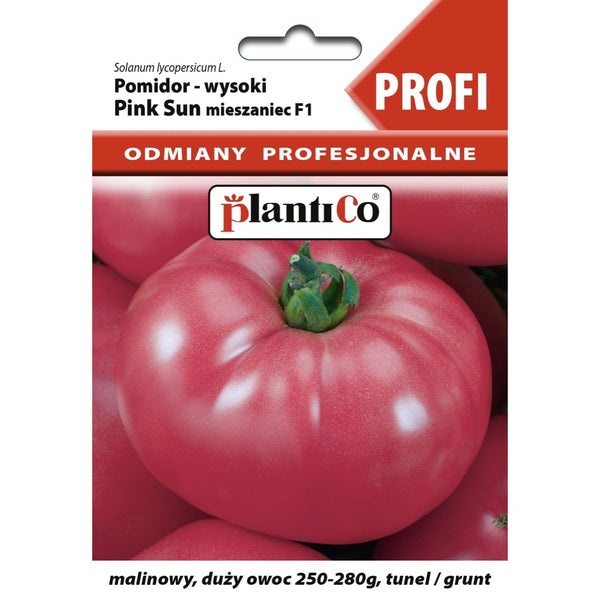 Saszetka nasion pomidora wysokiego Pink Sun F1 PlantiCo