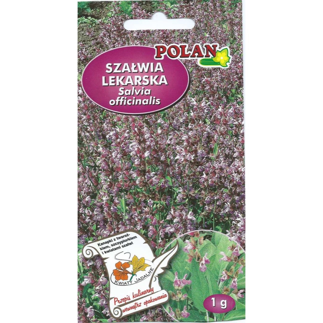 Saszetka nasion szałwii lekarskiej Polan, 1 g