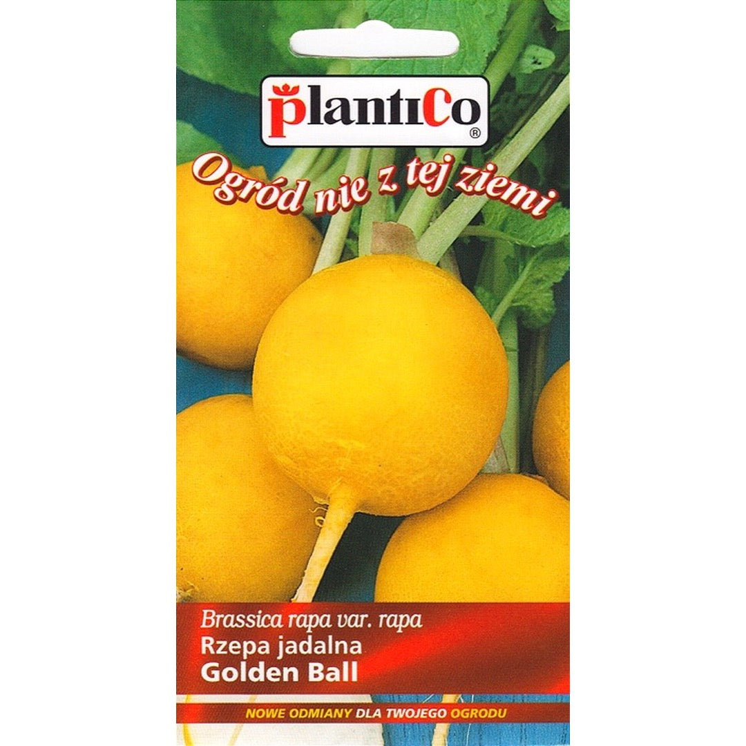 Saszetka nasion rzepy jadalnej Golden Ball PlantiCo