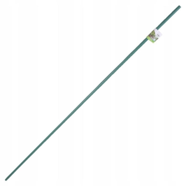 Zielona tyczka do roślin Plantina Ø 11 mm, długość 120 cm, na białym tle